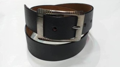 Shree Fashion Men Casual, Party, Formal, Evening Black Genuine Leather Belt