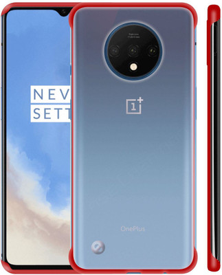 CASE CREATION Back Cover for OnePlus 7T(Red, 3D Case, Pack of: 1)