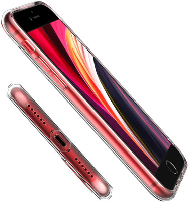 CASEKOO Back Cover for iPhone SE 2020, Apple iPhone 8, Apple iPhone 7(Transparent, Grip Case, Pack of: 1)