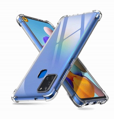 techaspire Bumper Case for Realme 7i, Realme c17(Transparent, Grip Case, Silicon, Pack of: 1)