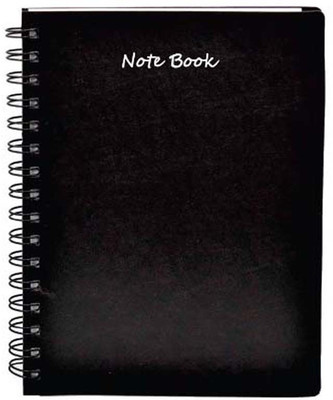 Amyra Handmade, Handcrafted , Gift Set A5 Diary Single Rule 200 Pages(Black)