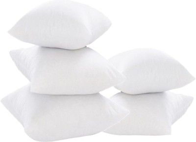 Kalina Microfibre Solid Bolster Pack of 5(White)