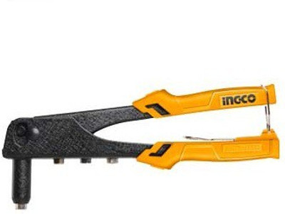 INGCO MALFAH ENTERPRISES HR104 Hand riveter. Applicable rivet Size : 2.4 mm, 3.2 mm, 4 mm, 4.8 mm Heavy Duty Fast Hitting Rivet Gun