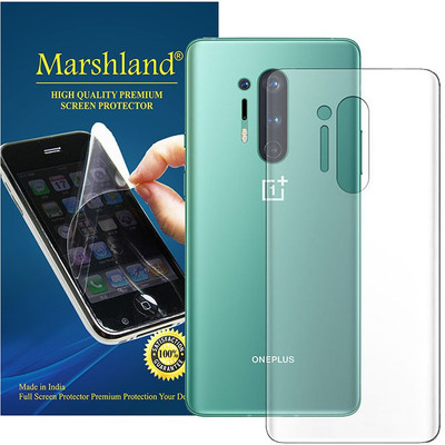 MARSHLAND Back Screen Guard for Oneplus 8 Pro3D Transparent(Pack of 1)