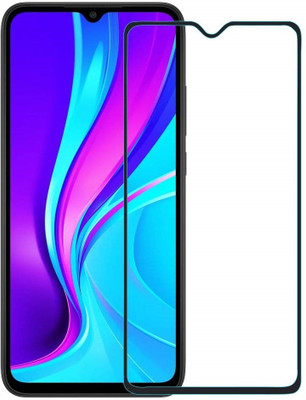 AKSHUD Edge To Edge Tempered Glass for Redmi 9 Prime(Pack of 1)