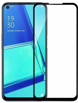 BRENZZ Edge To Edge Tempered Glass for OPPO A33(Pack of 1)