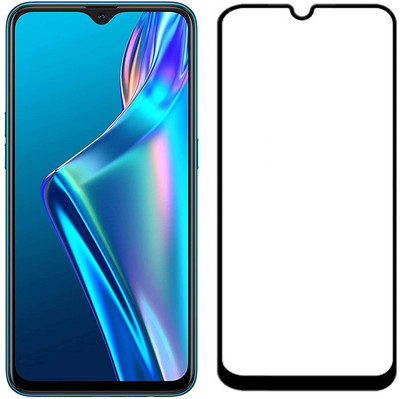 AKSHUD Edge To Edge Tempered Glass for OPPO A12(Pack of 1)