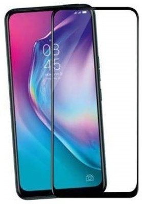 BRENZZ Edge To Edge Tempered Glass for Tecno Camon 15(Pack of 1)