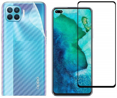 Bodoma Front and Back Screen Guard for Oppo F17pro, Oppo F17 pro Diwali Edition(Pack of 2)