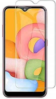 VDAT Tempered Glass Guard for Samsung Galaxy M01(Pack of 1)