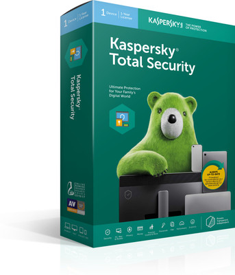 Kaspersky Total Security 1 User 1 Year(CD/DVD)