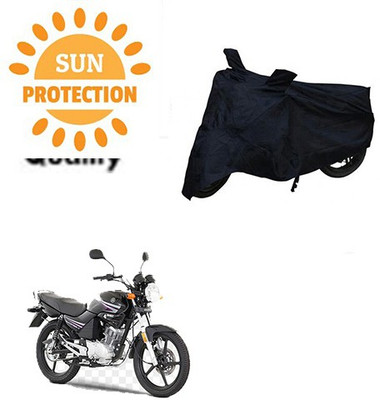 Motoren Waterproof Two Wheeler Cover for Yamaha(Libero, Black)