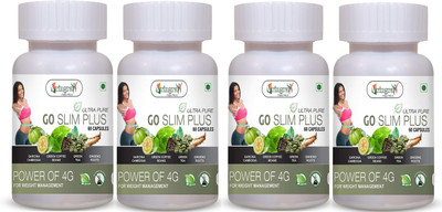 Vringra Weight Loss Capsules - Fat Burner Capsules - Weight Reduce Products (Pack Of 4)(4 x 15 Tablets)