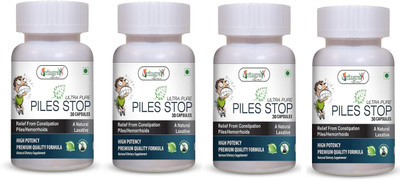 Vringra World Best Piles Stop Capsules - Piles Relief Capsules For Men & Women (Pack of 4)(4 x 7.5 Tablets)