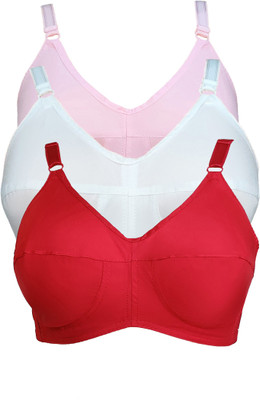 teenager Women Full Coverage Non Padded Bra(Multicolor)