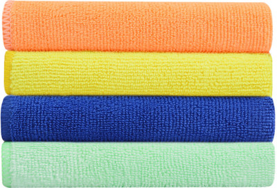 Onlinch Spic & Span Wet and Dry Microfiber Cleaning Cloth(4 Units)
