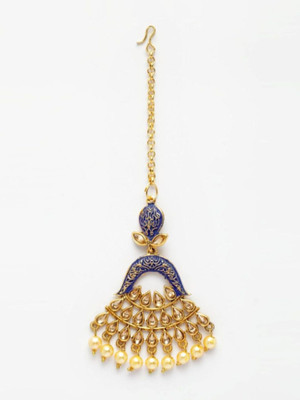 CHARMING JEWELS Alloy Maang Tikka