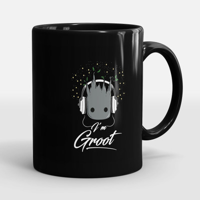 Sublikraft I Am Groot Printed Ceramic Coffee Mug(330 ml)