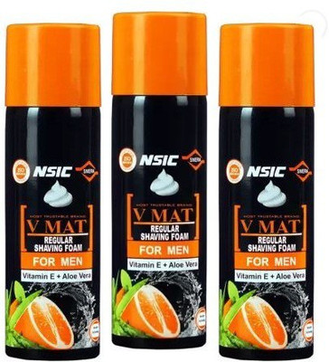 v mat Shaving Foam 400 g 3 Pack(1200 g)