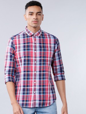 HIGHLANDER Men Checkered Casual Multicolor Shirt