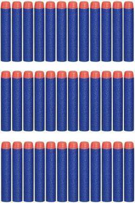 Wilson Enterprise 30 pcs Blue Bullet Foam Dart Bullets for Nerf N-Strike Elite Guns, Darts &amp; Plastic Bullets (Blue) Darts &amp; Plastic Bullets  (Blue)