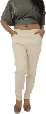 rayie collection Regular Fit Women Beige Trousers