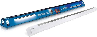 PHILIPS TwinGlow 20-Watt +20-Watt LED Up-Down Batten Tubelight (20W Aqua Blue Uplight Relax Mode | 20W White Downlight Work Mode) Aesthetic Design, Ambience of Downlight & Covelight from Philips tube light Straight Linear LED 20 W Tube Light