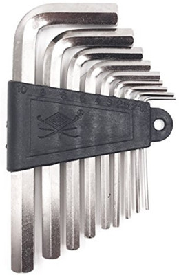 MK Super 9 Pcs Hex Key Allen Wrench Set 1.5mm to 10mm Key Allen Key Set
