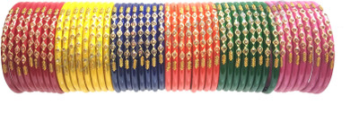 hand kkrafts Metal Bangle Set(Pack of 48)