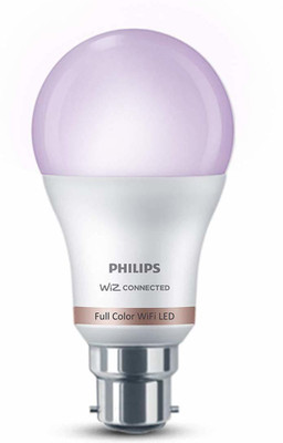 PHILIPS 10 W Basic Round B22 LED Bulb(Multicolor)