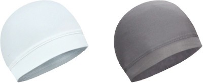 PAROPKAR Solid Skull Cap Cap(Pack of 2)