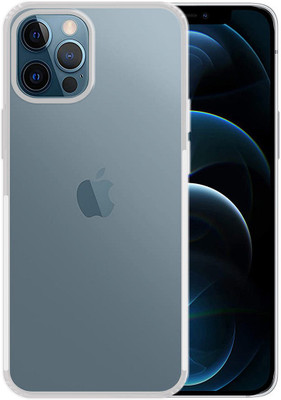 Casotec Back Cover for Apple iPhone 12 Pro Max(Transparent, Flexible, Silicon, Pack of: 1)