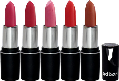 adbeni Glamours Lipsitck Pack of 5, GC273(5 Items in the set)