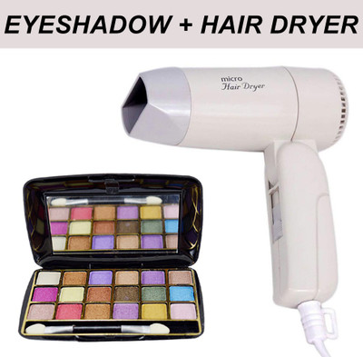 adbeni Eyeshadow kit with Hair Dryer, Pack of 2, GC387(2 Items in the set)