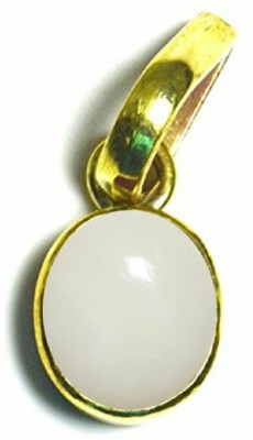 Jaipur Gemstone Gold-plated Opal Stone Pendant