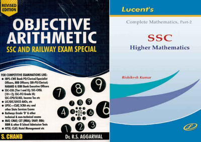Objective Arithmetic With Lucent's SSC Higher Mathematics Part 2(Paperback, Dr.R.S.Aggarwal, Lucent's- Rishikesh kumar)