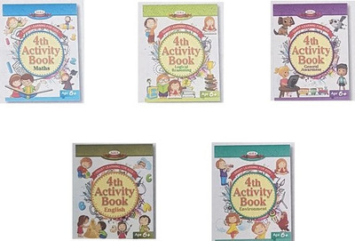 4th Activity Book Set Of 5(Paperback, Alka)