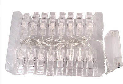 Everbuy 16 LEDs 3 m Yellow Steady Clip Rice Lights(Pack of 1)