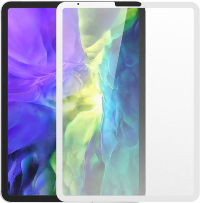 Case Creation Edge To Edge Tempered Glass for New Apple iPad Pro (11-inch Matte Glass(Pack of 1)