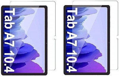 HITFIT Edge To Edge Tempered Glass for Samsung Galaxy TAB A7 10.4 inch(Pack of 2)