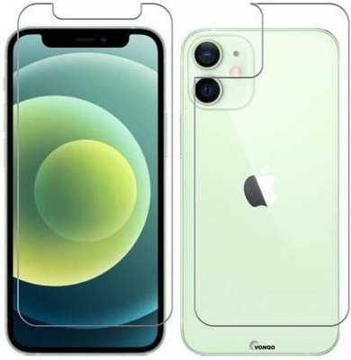 Bodoma Front and Back Screen Guard for Apple iPhone 12 Pro Max(Pack of 2)