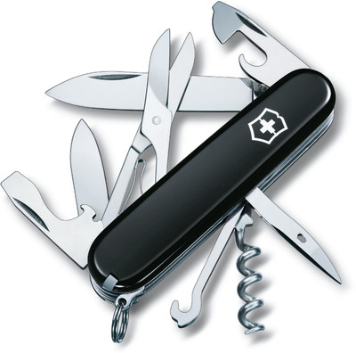 Victorinox Original Climber 10 Multi-utility Knife(Black)