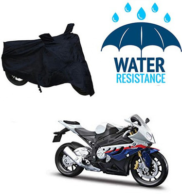 saanvi Waterproof Two Wheeler Cover for BMW(X1, Black)