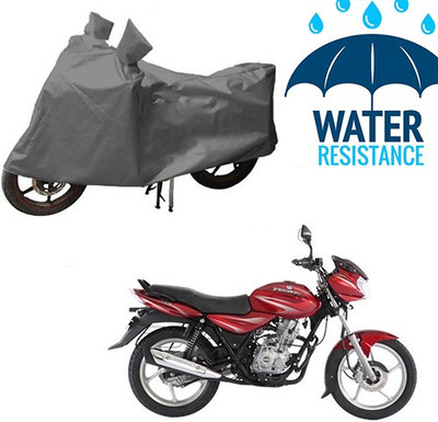 RPSENTTERPR Waterproof Two Wheeler Cover for Bajaj(Discover 125 DTS-i, Grey)