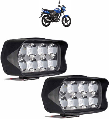 Vagary HIGH QUALITY WATERPROOF SUPER BRIGHT VEHICLE HEADLIGHT/HEADLAMP-97 Fog Lamp Motorbike LED for Bajaj (12 V, 55 W)(Discover 100 DTS-i, Pack of 2)