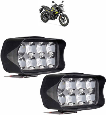 Vagary HIGH QUALITY WATERPROOF SUPER BRIGHT VEHICLE HEADLIGHT/HEADLAMP-23 Fog Lamp Motorbike LED for Honda (12 V, 55 W)(CB Hornet 160R, Pack of 2)