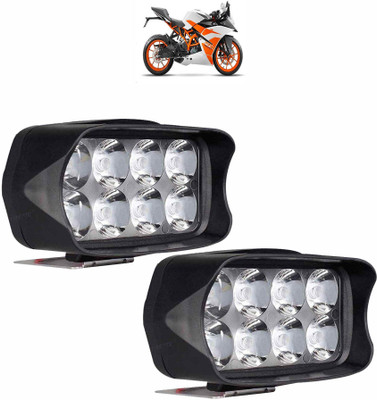 Vagary HIGH QUALITY WATERPROOF SUPER BRIGHT VEHICLE HEADLIGHT/HEADLAMP-39 Headlight Motorbike LED for KTM (12 V, 55 W)(RC 200, Pack of 2)