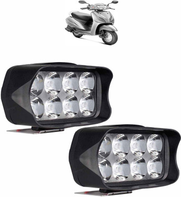 Vagary HIGH QUALITY WATERPROOF SUPER BRIGHT VEHICLE HEADLIGHT/HEADLAMP-138 Headlight Motorbike LED for Honda (12 V, 55 W)(Universal For Bike, Pack of 2)