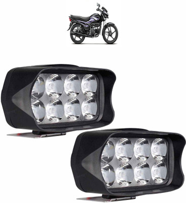 Vagary HIGH QUALITY WATERPROOF SUPER BRIGHT VEHICLE HEADLIGHT/HEADLAMP-137 Fog Lamp Motorbike LED for Hero (12 V, 55 W)(Super Splendor, Pack of 2)