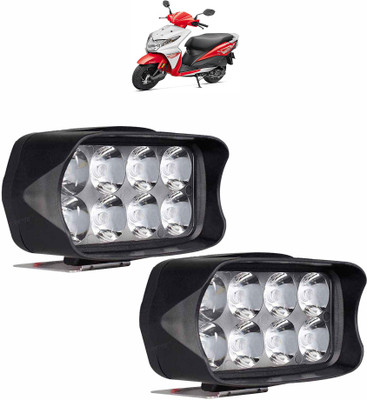 Vagary HIGH QUALITY WATERPROOF SUPER BRIGHT VEHICLE HEADLIGHT/HEADLAMP-155 Headlight Motorbike LED for Honda (12 V, 55 W)(Dio, Pack of 2)